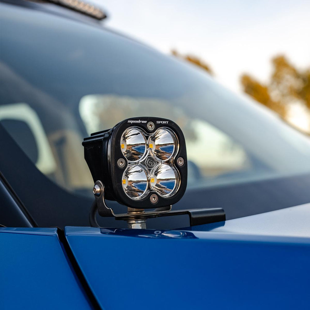 Squadron Sport A-Pillar Kit - '21-25 Bronco Sport (High Speed Sport; Clear)