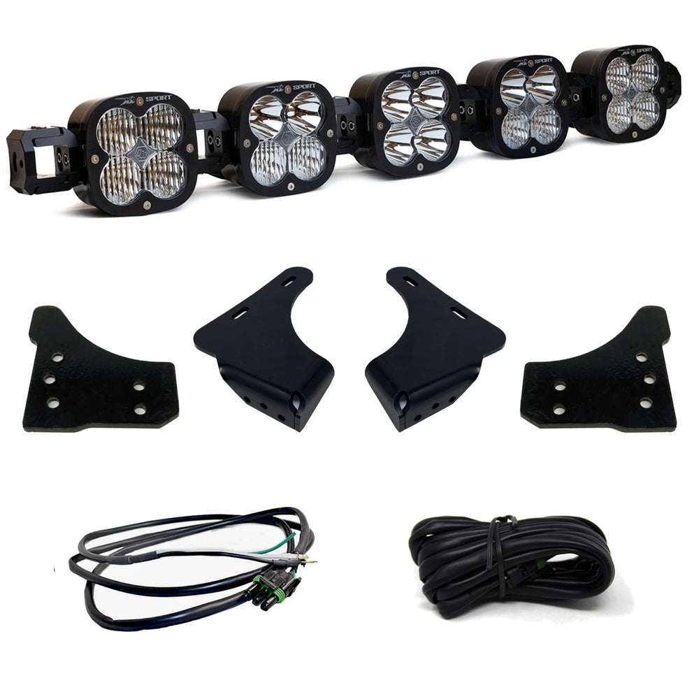 XL Linkable Sport Bumper Light Kit - '21-22 F-150 (Multi-Pattern; Clear; Upfitter Wiring)