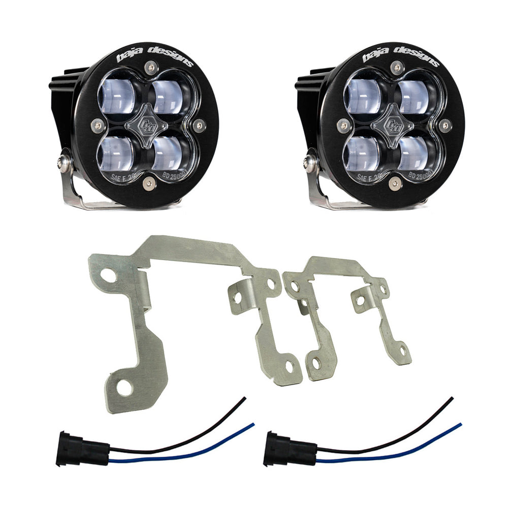 Squadron-R SAE Fog Pocket Kit - '14-17 Fiesta ST; '13-14 Focus ST; '13-16 Fusion; '15-17 Mustang; '15-16 Transit; '13-16 BRZ/Impreza; '13-19 Crosstrek; '14-18 Forrester, '10-12 Legacy/Outback; '15-19 WRX/STI (SAE Fog; Clear)