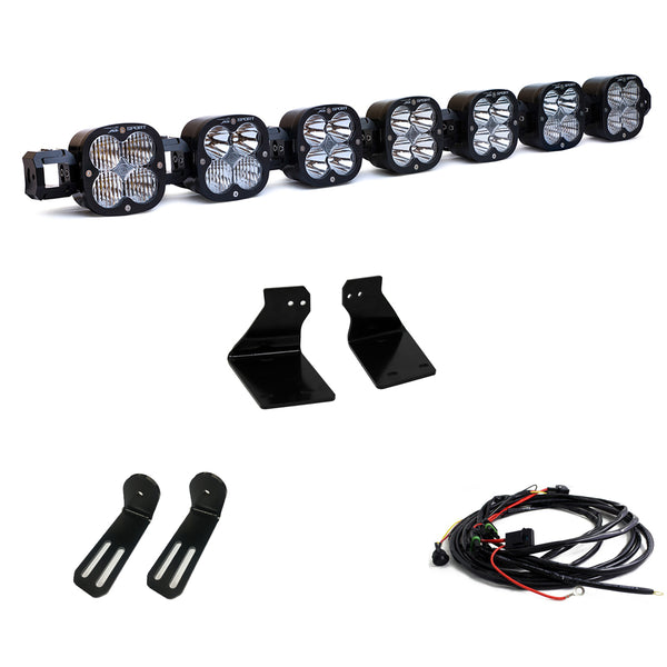 XL Linkable Bumper Light Kit - '20-22 F-250 Super Duty; '20-22 F-350 Super Duty (Light Pattern: Multi-Pattern; Color: Clear; Wiring Type: Toggle)