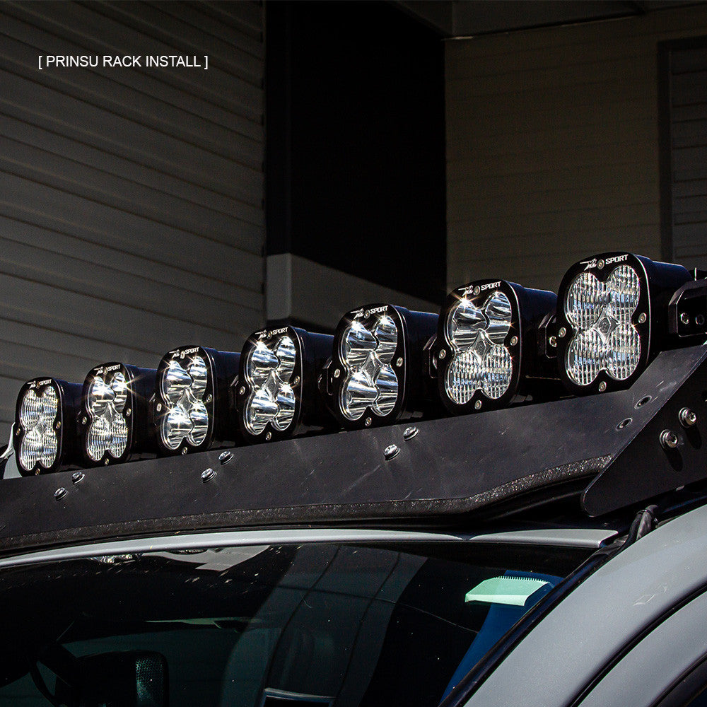 Toyota 7XL Linkable Roof Light Bar Kit For Prinsu Rack - '10-24 4Runner; '07-14 FJ Cruiser; '05-23 Tacoma; '07-21 Tundra (Multi-Pattern; Clear)