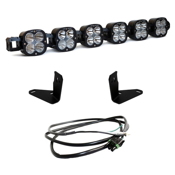 XL Linkable Sport Bumper Light Kit - '21-25 Bronco; '22-25 Bronco Raptor; w/ OE Steel Bumper (Multi-Pattern; Clear; Upfitter Wiring)