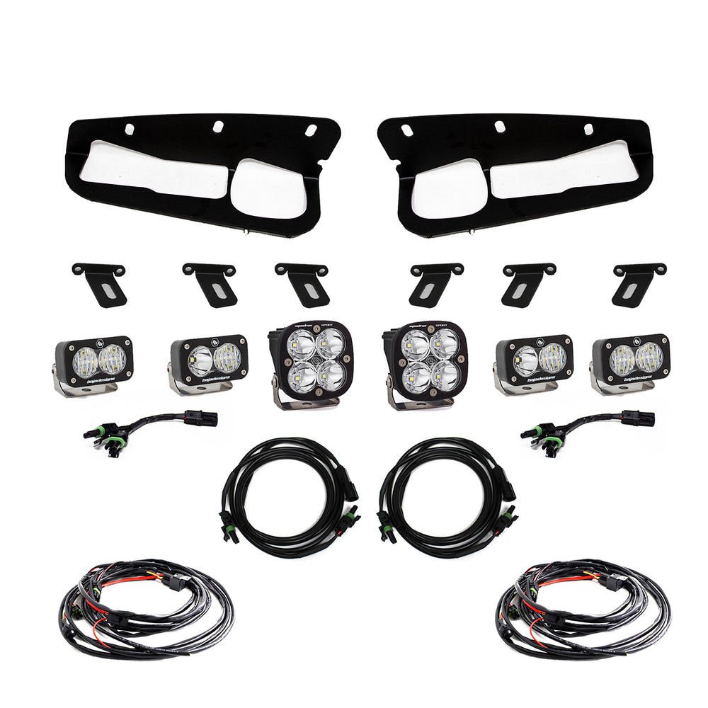 Squadron Sport/S2 Sport Fog Pocket Kit - '21-25 Bronco; '22-25 Bronco Raptor (Multi-Pattern; Clear; Toggle Wiring)