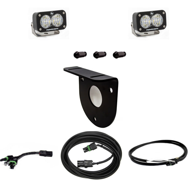 S2 Sport Dual Reverse Kit - '21-25 Bronco (Multi-Pattern; Clear; Upfitter Wiring; No License Plate Mount)