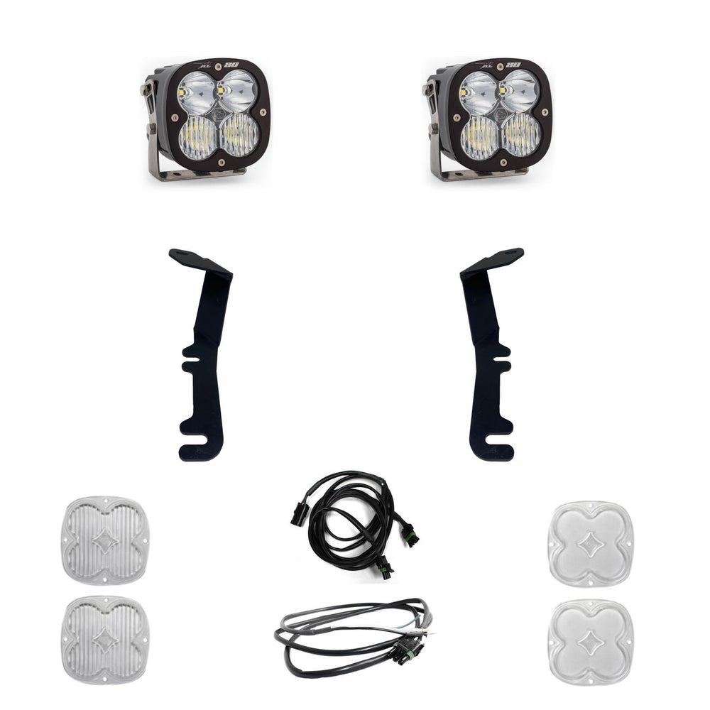 XL80 A-Pillar Kit - '19-24 1500 Rebel; '21-24 1500 TRX (Driving/Combo; Clear)