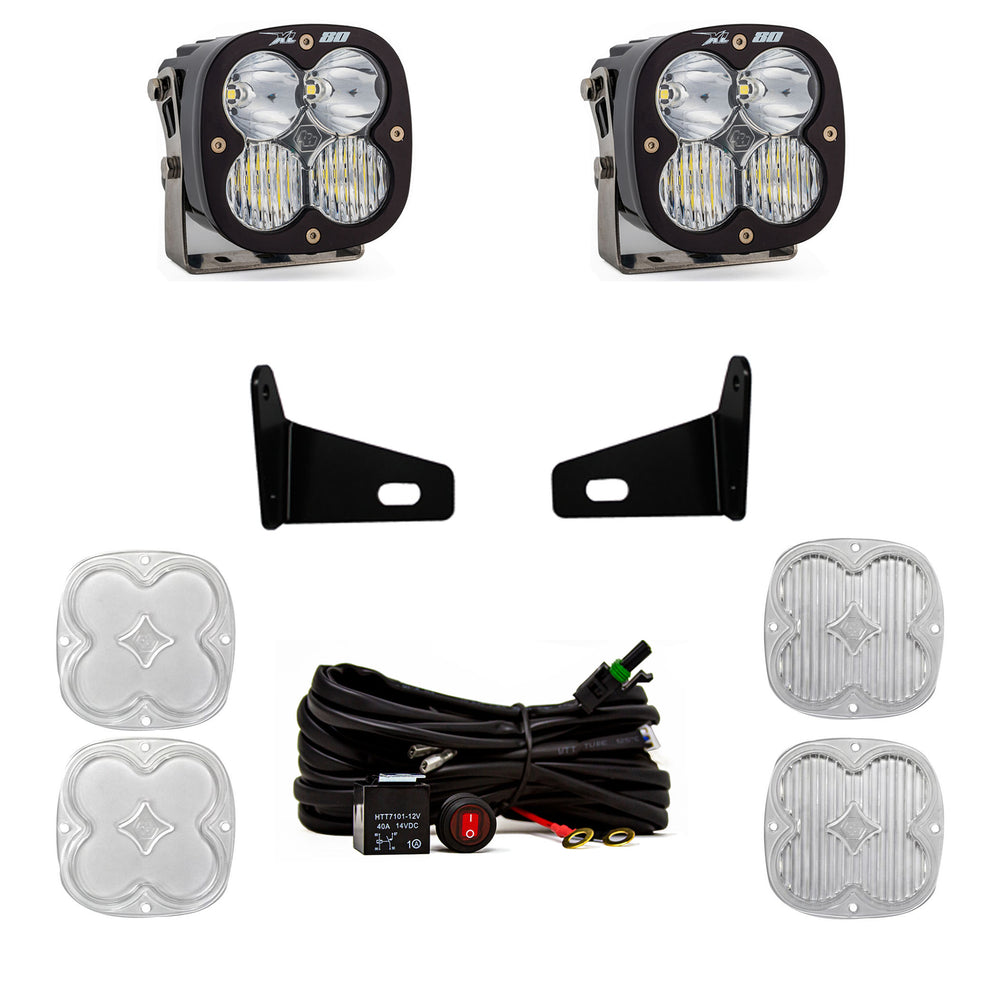 XL80 A-Pillar Kit - '17-24 Maverick X3 (Driving/Combo; Clear)