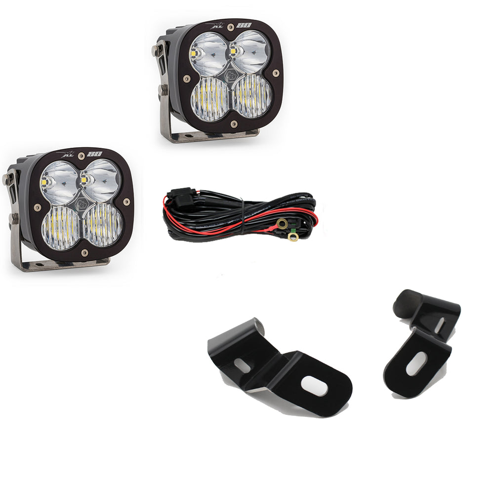 XL80 A-Pillar Kit - '19-25 2500/3500 (Driving/Combo; Clear)