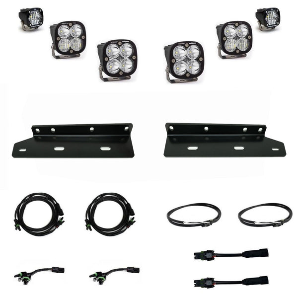 Squadron Unlimited/S1 Fog Pocket Kit - '21-25 F-150 Raptor (Multi-Pattern; Clear)