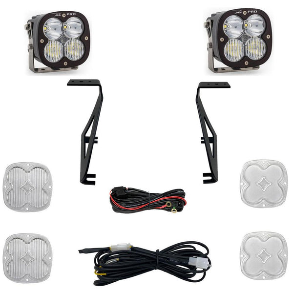 XL Pro A-Pillar Kit - '21-25 F-150 Raptor / Raptor R / Raptor 37 (Driving/Combo; Clear)
