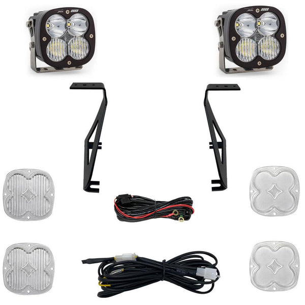 XL80 A-Pillar Kit - '21-25 F-150 Raptor / Raptor R / Raptor 37 (Driving/Combo; Clear)