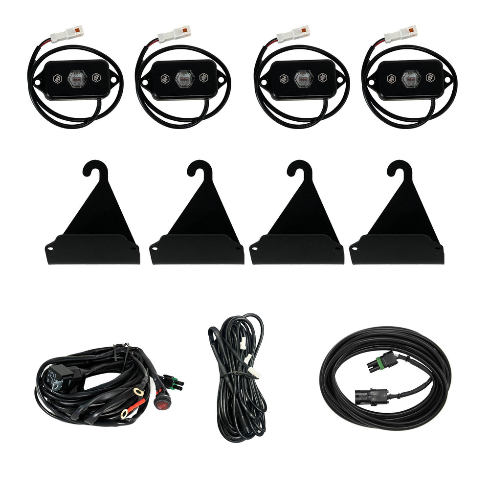 Squadron Pro Behind Grille Kit - '21-25 F-150 Raptor, '24-25 F-150 Raptor 37/R (Multi-Pattern; Clear)