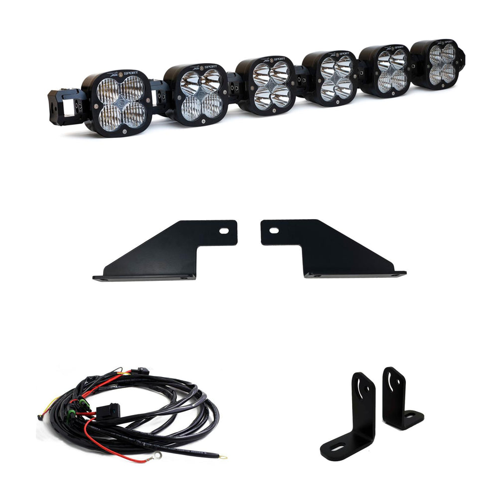 XL Linkable Sport Bumper Light Kit - '21-25 F-150 Raptor (Multi-Pattern; Clear)
