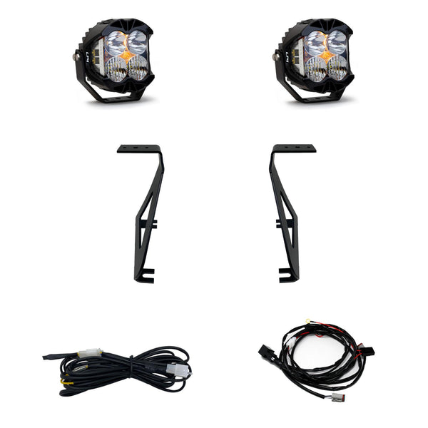 LP4 Pro A-Pillar Kit - '21-25 F-150 Raptor / Raptor R / Raptor 37 (Driving/Combo; Clear)