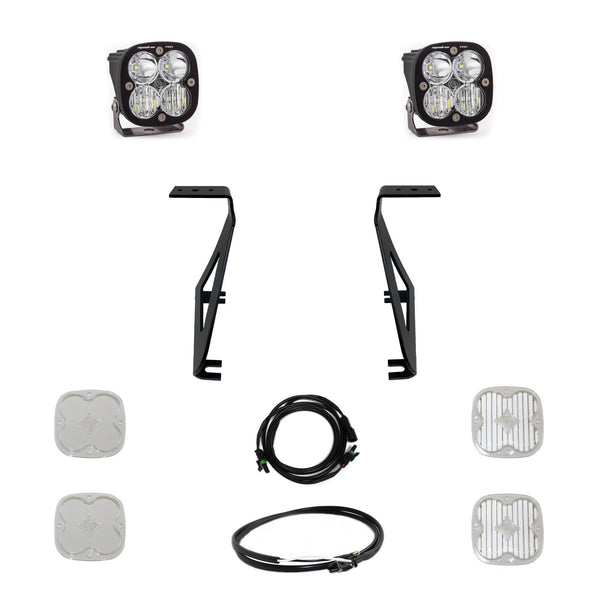 Squadron Pro A-Pillar Kit - '21-25 F-150 Raptor / Raptor R / Raptor 37 (Driving/Combo; Clear)