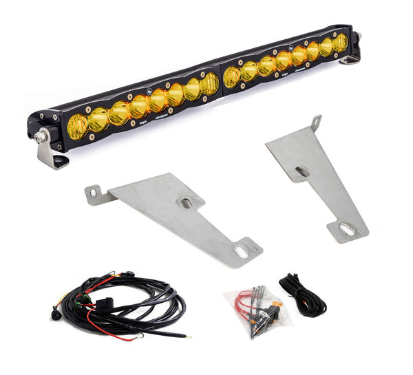 S8 20 Inch Behind Bumper Kit - '22-25 Tundra, (Driving/Combo; Baja Amber)