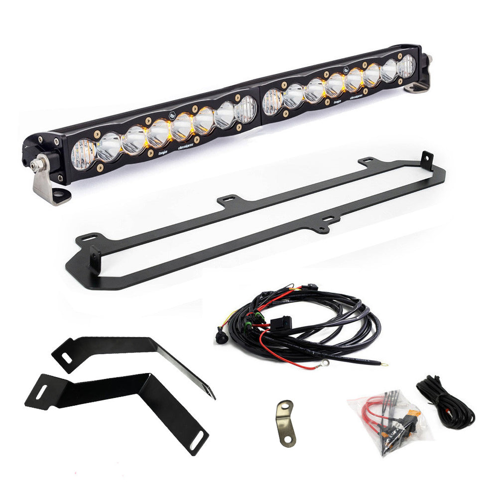 S8 20 Inch Grille Kit - '22-25 Tundra, '23-25 Sequoia; w/ TRD Grill (Driving/Combo; Clear)