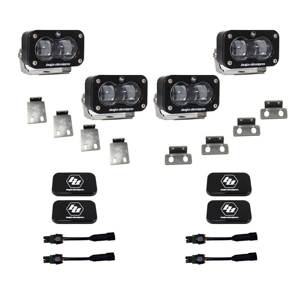 S2 SAE Fog Pocket Kits - Ford '21-25 F-150 Raptor, '24-25 F-150 Raptor 37/R