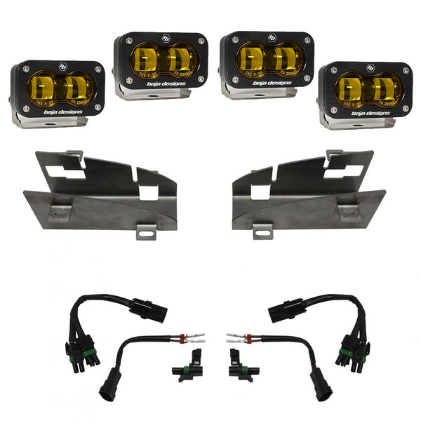 Dodge, Ram Rebel/TRX (19-24), Dual S2 SAE Amber FPK