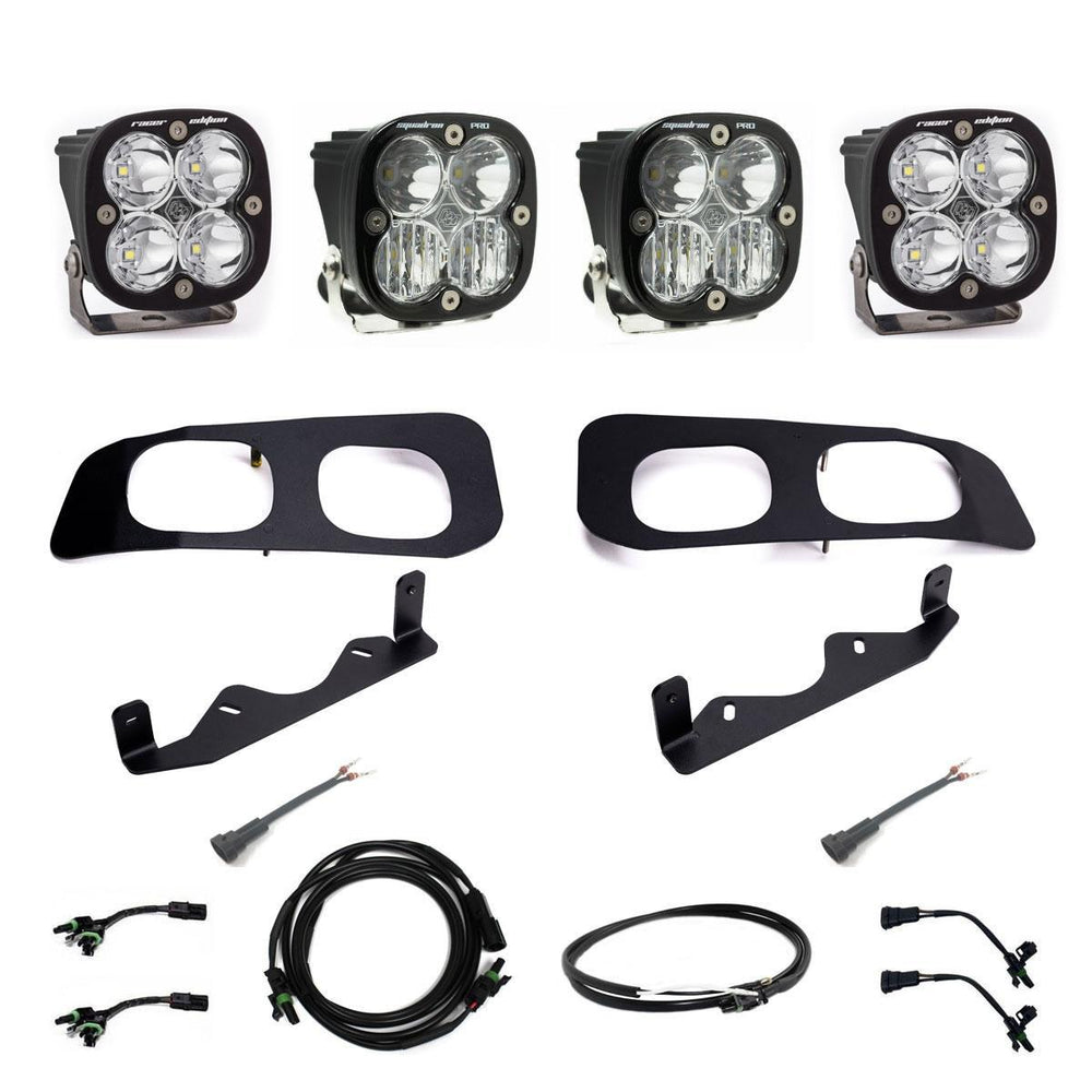 2023-25 Ford Super Duty Dual Unlimited Fog Pocket Upfitter Kit
