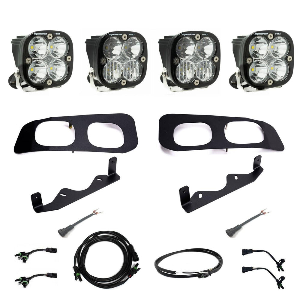 2023-25 Ford Super Duty Dual Pro Fog Pocket Upfitter Kit