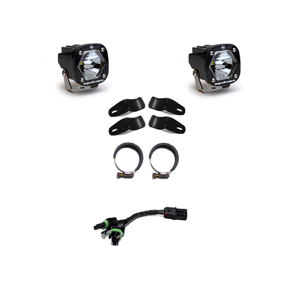 Moto S1 Auxiliary Light Kit (EFI; Spot; Clear)