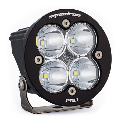 Squadron-R Pro Black LED Light Pod (Spot; Clear)