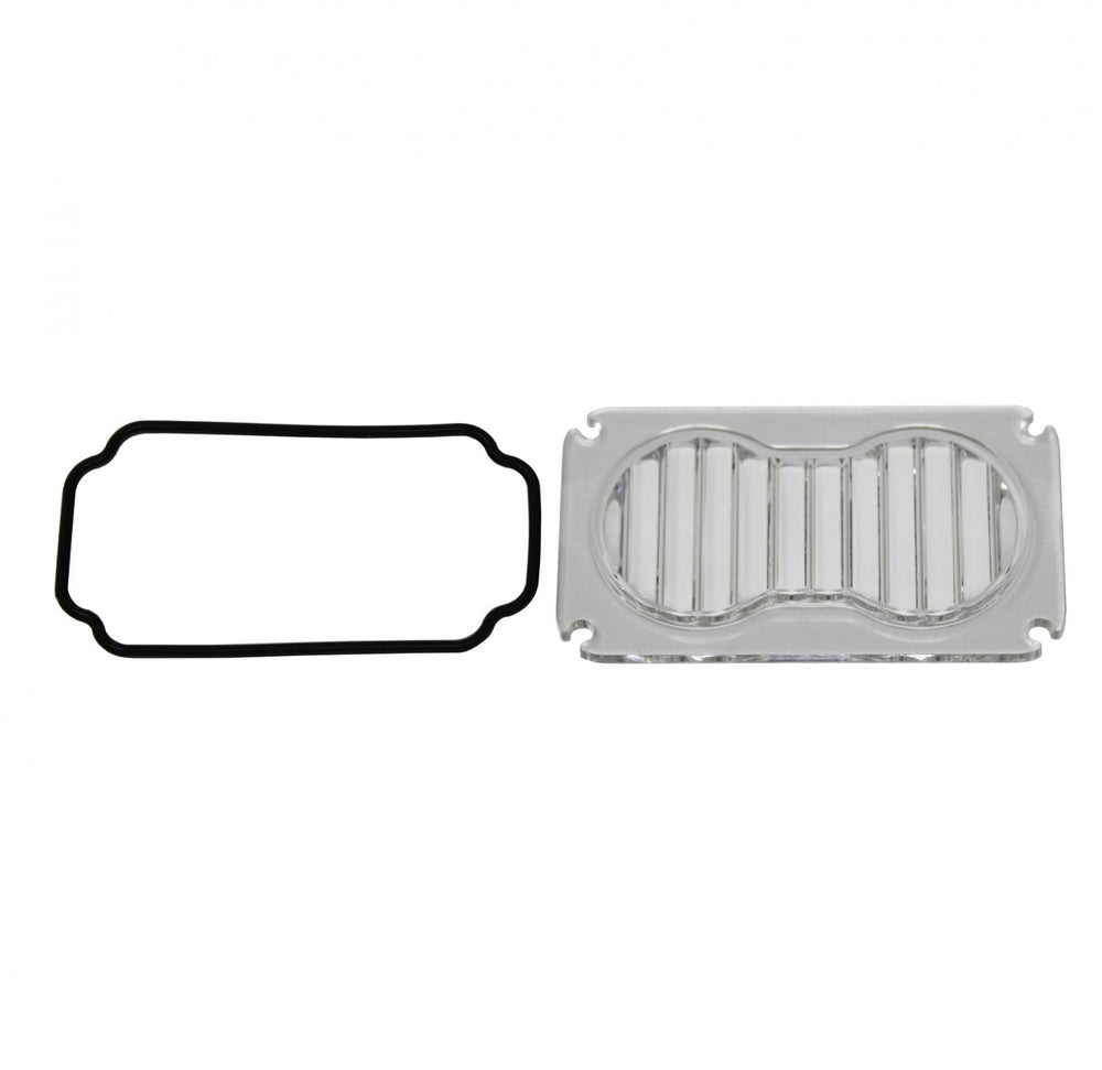 S2 Light Pod Lens Kit (Wide Cornering; Clear)