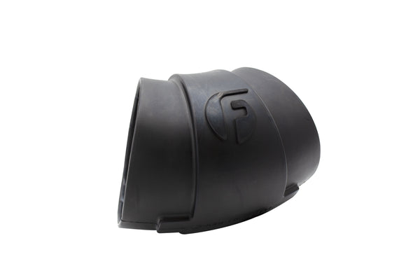 Fleece Performance - Molded rubber universal elbow for 5" intakes - FPE-UNV-INTAKE-RUBBER-5