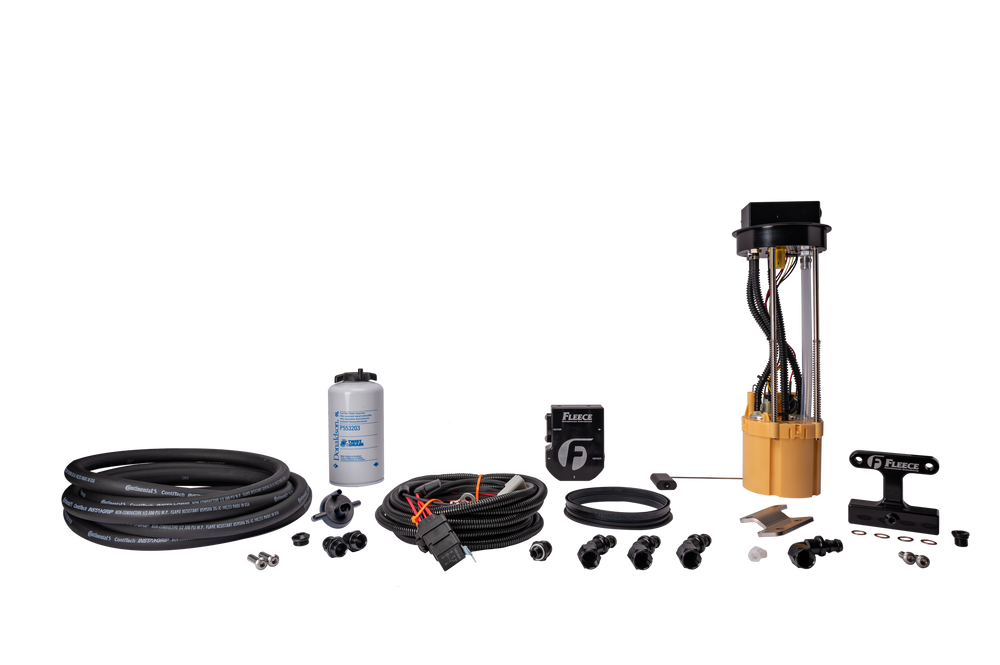 Fleece Performance - Fuel System Upgrade Kit with PowerFlo Lift Pump for 2003-2004 Dodge Ram Cummins - FPE-34755