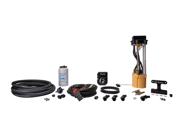 Fleece Performance - Fuel System Upgrade Kit with PowerFlo Lift Pump for 2003-2004 Dodge Ram Cummins - FPE-34755