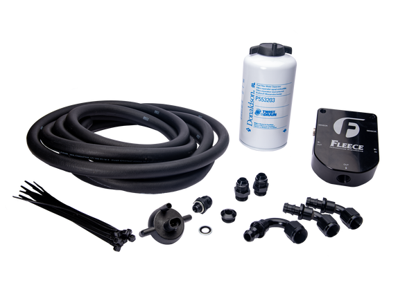 Fleece Performance - 1998.5-2002 Dodge Cummins Auxiliary Fuel Filter Kit - FPE-34780