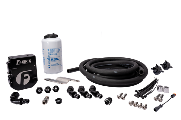 Fleece Performance - 2003 - 2018 Dodge Cummins Auxiliary Fuel Filter Kit - FPE-34783
