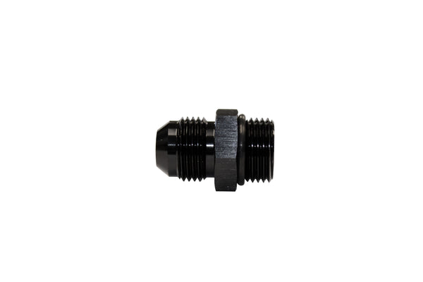 Fleece Performance - -8 to 3/4"-16 Straight Male Black w/ O-Ring - FPE-APT-34-08