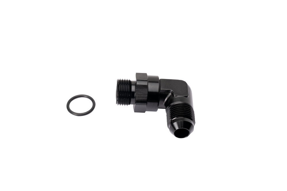 Fleece Performance - -8AN to 3/4-16 O-ring, 90 Degree Fitting - FPE-APT-34-08-90