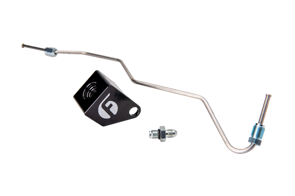 Fleece Performance - 2007.5-2012 Exhaust Back Pressure Relocation Kit for 6.7 Cummins - FPE-CUMM-EBP-KIT-0712