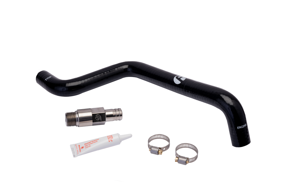 Fleece Performance - Heater Core Replacement Hose and Fitting for 2003-2024 RAM - FPE-CUMM-HCL-0324