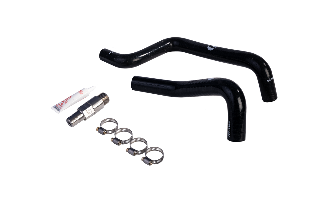 Fleece Performance - Heater Core Replacement Hose and Fitting for 2003-2024 RAM - FPE-CUMM-HCL-0324