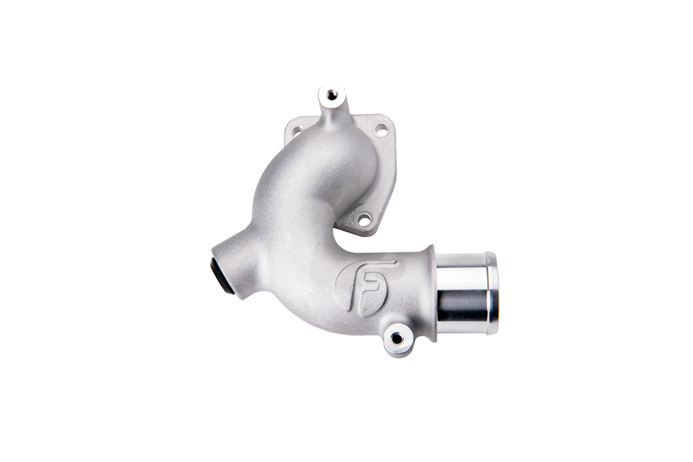 Fleece Performance - Replacement Thermostat Housing with Auxiliary Port - FPE-CUMM-TH-1318