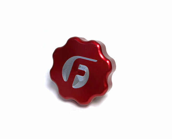 Fleece Performance - 2001-2016 Duramax Oil Cap Red - FPE-DMAX-OC-RED