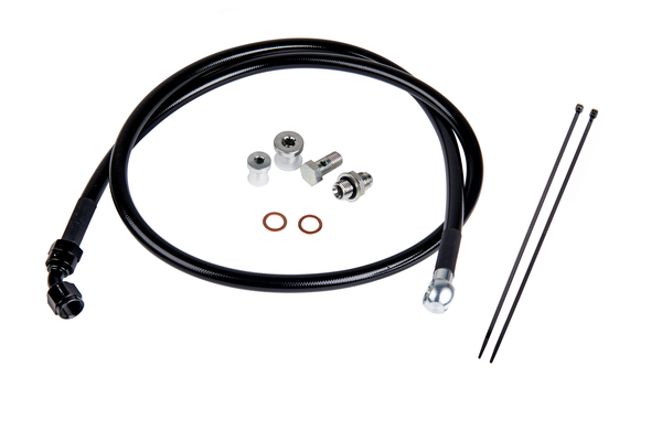 Fleece Performance - Remote Turbo Oil Feed Line Kit for 6.6L Duramax Turbochargers - FPE-DTFL-0116