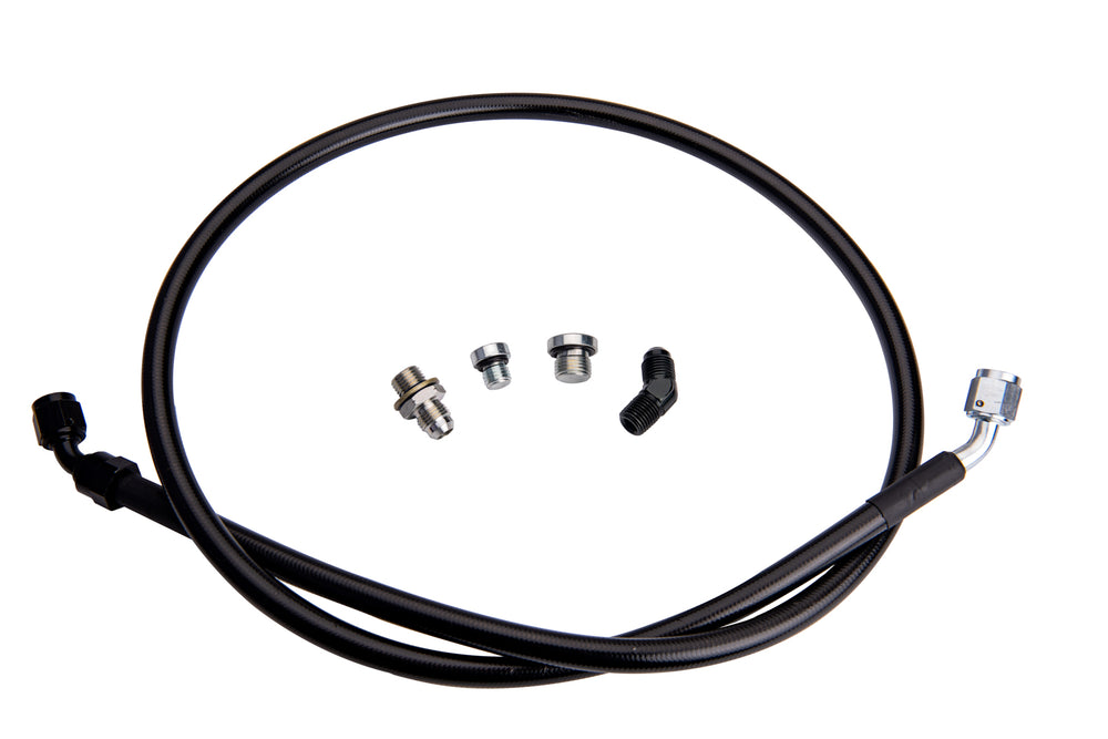 Fleece Performance - Remote Turbo Oil Feed Line Kit for 2001-2016 Duramax - FPE-DTFL-S3S4-0116