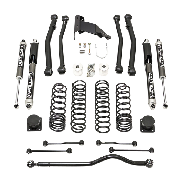 ReadyLift - 2020-2023 Jeep JT Gladiator Terrain Flex Max 4-Arm Kit With Falcon 2.1 Shocks - 69-6042