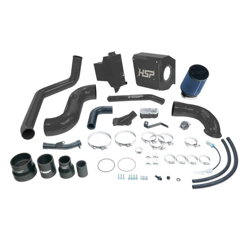 Deluxe No Bridge/Cold Side Bundle Kit For 2007.5-2010 Chevrolet/GMC-Kingsport Grey HSP Diesel
