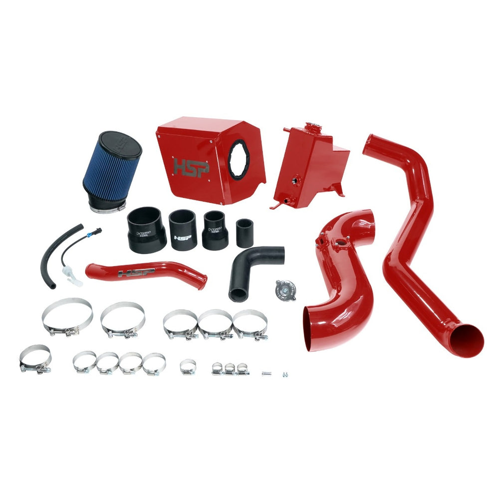 Deluxe No Bridge/Cold Side Bundle Kit For 2013-2014 Chevrolet/GMC-Flag Red HSP Diesel