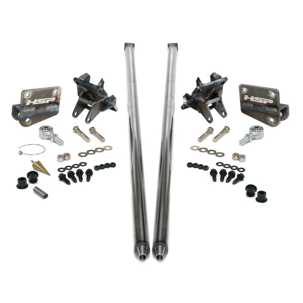 Traction Bars For 2011-2017 Ford Powerstroke 6.7L F350 DRW (RCLB)-Raw HSP Diesel