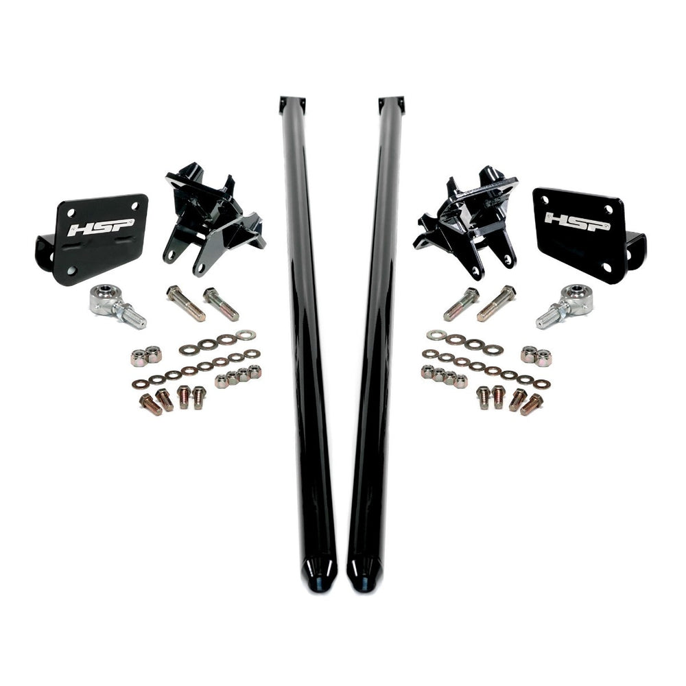 Traction Bars For 2017.5-2022 Ford Powerstroke 6.7L F250 (CCLB)-Ink Black HSP Diesel