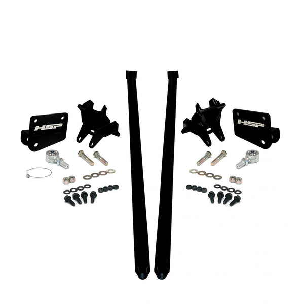 Traction Bars For 2017.5-2022 Ford Powerstroke 6.7L F350 SRW (RCLB)-Silk Satin Black HSP Diesel