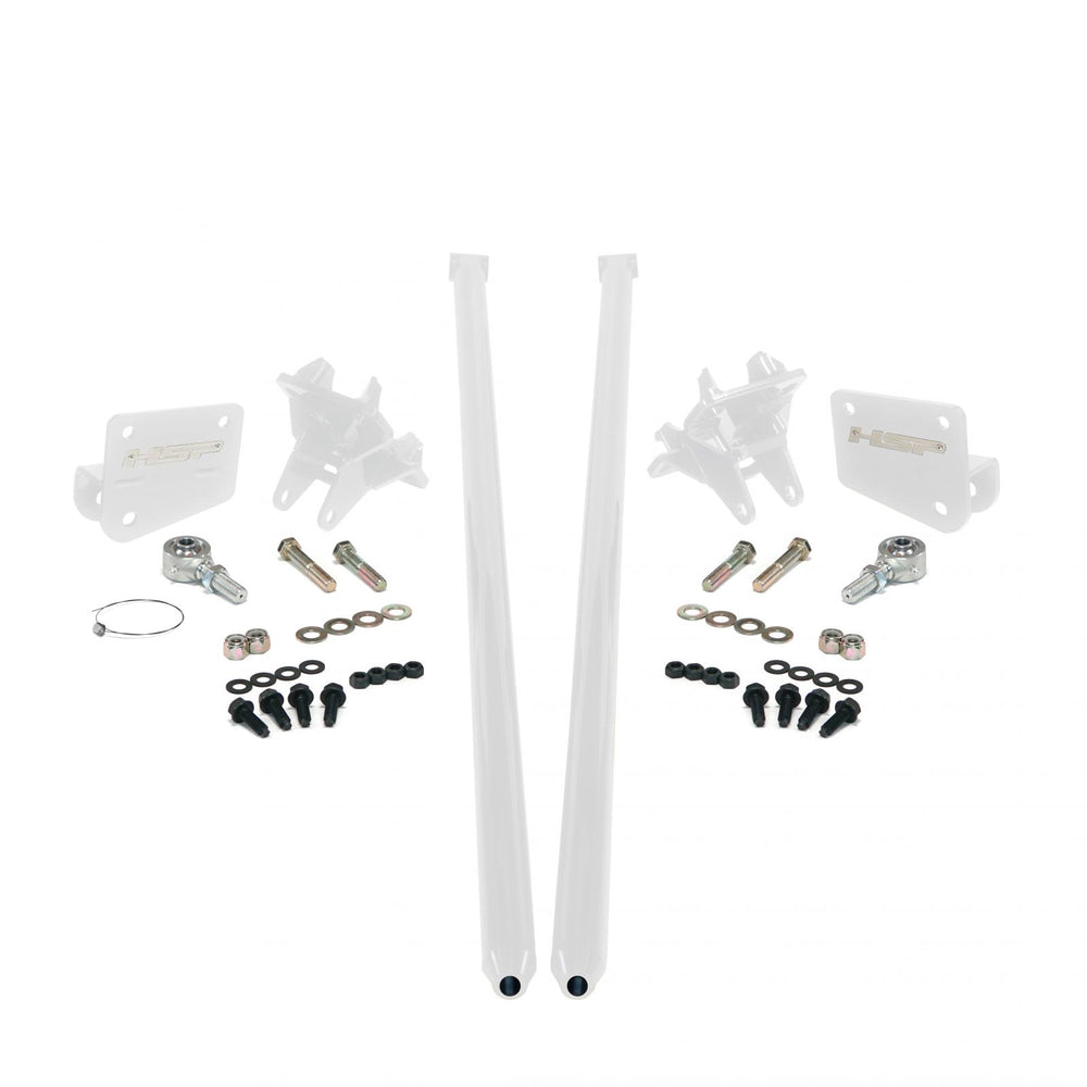 Traction Bars For 2017.5-2022 Ford Powerstroke 6.7L F350 SRW (RCLB)-Polar White HSP Diesel