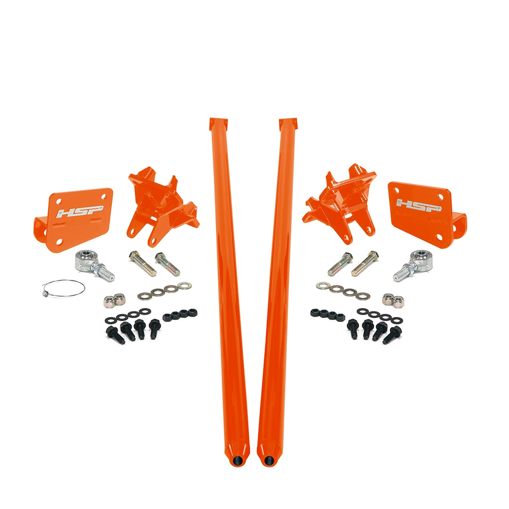 Traction Bars For 2017.5-2022 Ford Powerstroke 6.7L F350 SRW (ECLB,CCSB)-M&M Orange HSP Diesel