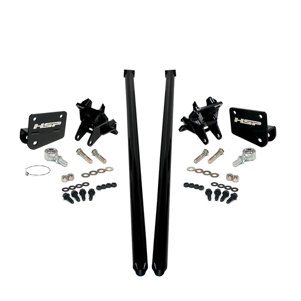 Traction Bars For 2017.5-2022 Ford Powerstroke 6.7L F350 SRW (CCLB)-Ink Black HSP Diesel